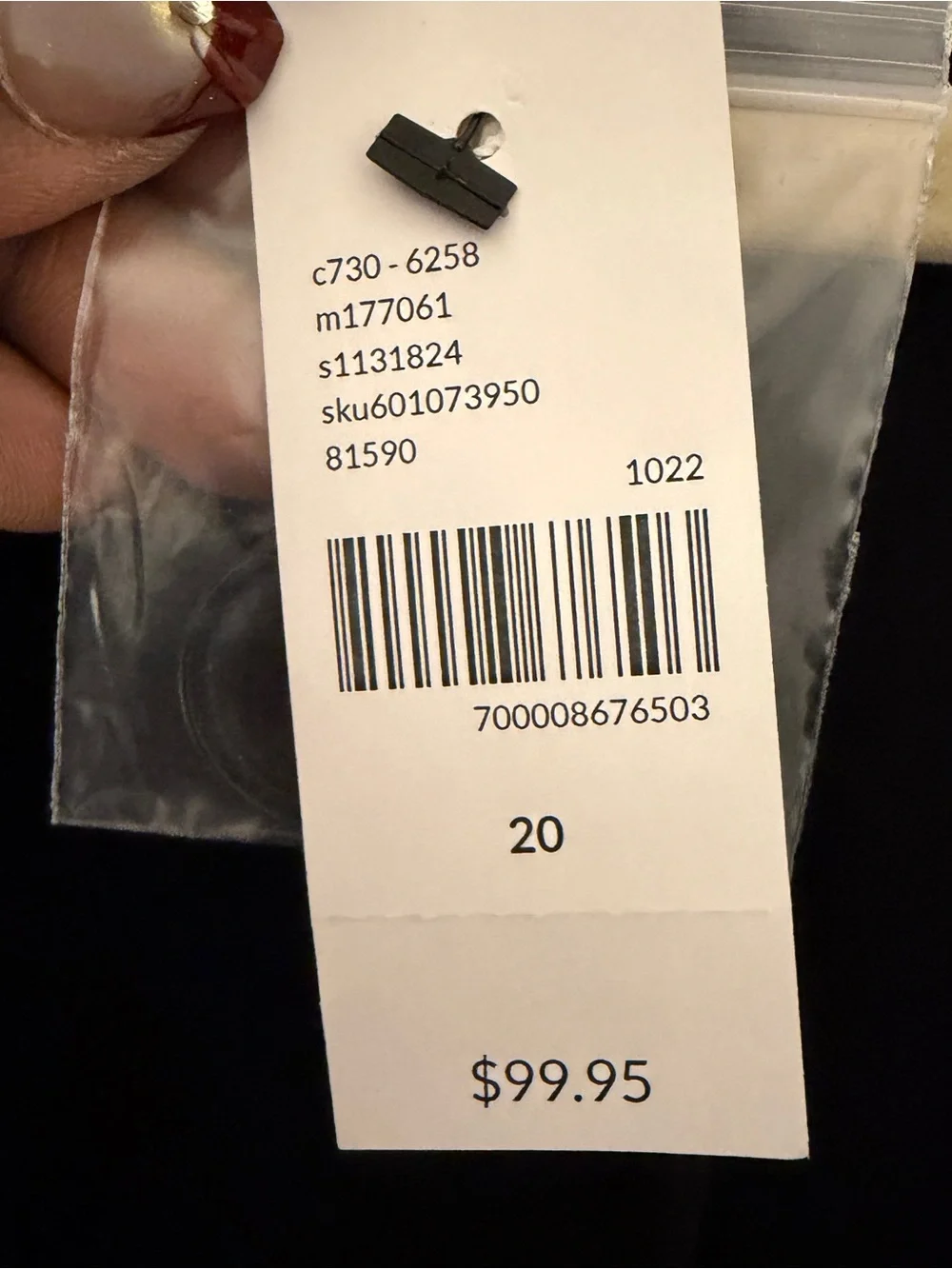 NWT $99 Lane Bryant 20/2X Black Tailored Single-Button Blazer